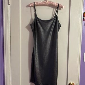 Silver Cami Dress